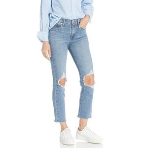 NWT Levi's 724 High Rise Straight Crop Jeans
